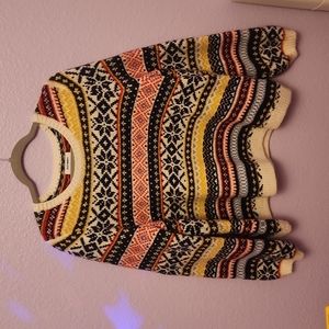 Old Navy Balloon sleeves style winter sweater